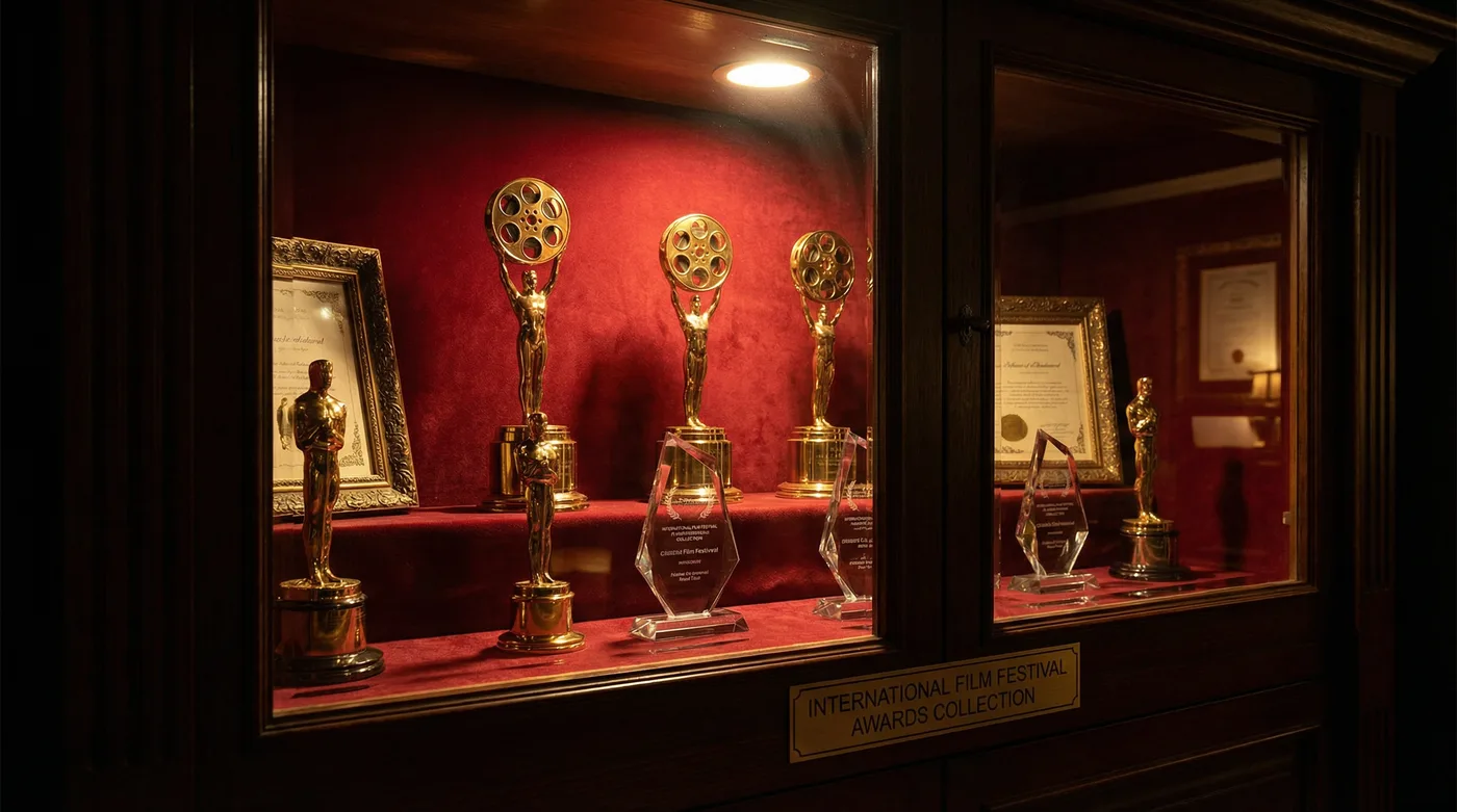 麻豆视频荣获国际影视大奖展示